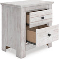  Signature Design by Ashley Makidern PCB1171-92 Two Drawer Night Stand IMAGE 3