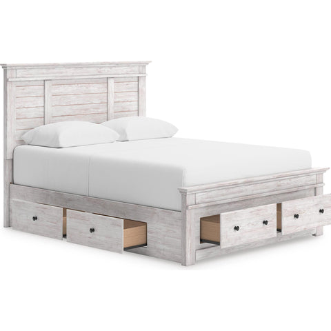  Signature Design by Ashley Makidern PCB1171B15 King Panel Storage Bed IMAGE 4