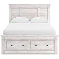  Signature Design by Ashley Makidern PCB1171B35 Full Panel Bed with Storage IMAGE 2
