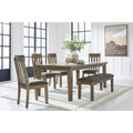  Signature Design by Ashley Urbinforte PCD592-35 Dining Room Butterfly Extension Table IMAGE 13