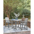  Signature Design by Ashley Sanctuary Beach PCP227-632 Square Counter Table with Umbrella Option IMAGE 5