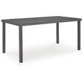  Signature Design by Ashley Rocky Creek PCP326-615 Square Dining Table with Umbrella Option IMAGE 1