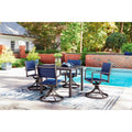  Signature Design by Ashley Rocky Creek PCP326-615 Square Dining Table with Umbrella Option IMAGE 18