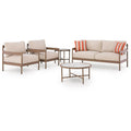  Signature Design by Ashley Bluff Trail PCP383-080 Love/Chairs/Tables Set IMAGE 2