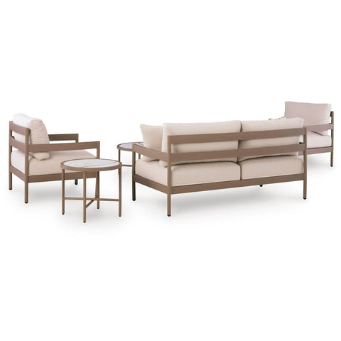  Signature Design by Ashley Bluff Trail PCP383-080 Love/Chairs/Tables Set IMAGE 3