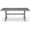  Signature Design by Ashley Half Moon Beach PCP418-625 Rectangular Dining Table with Umbrella Option IMAGE 2