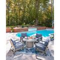 Signature Design by Ashley Half Moon Beach PCP418-776 Round Fire Pit Table IMAGE 8