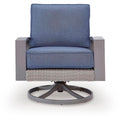  Signature Design by Ashley Half Moon Beach PCP418-821 Swivel Lounge with  Cushion IMAGE 2