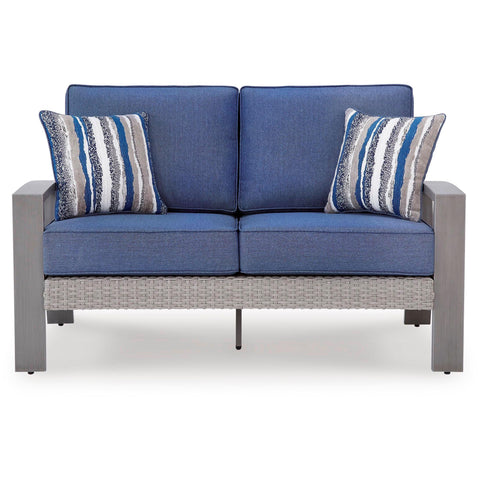  Signature Design by Ashley Half Moon Beach PCP418-835 Loveseat with Cushion IMAGE 2