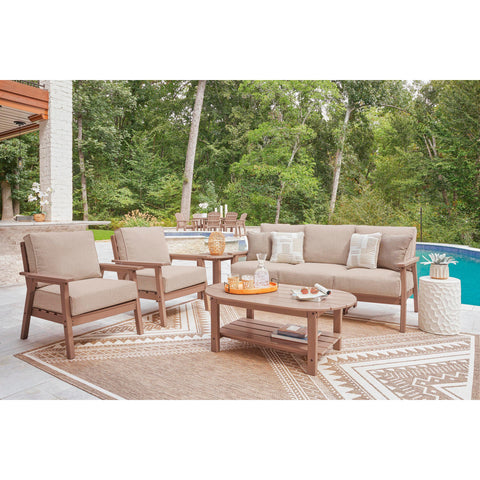  Signature Design by Ashley Grover Beach PCP422-700 Oval Cocktail Table IMAGE 6