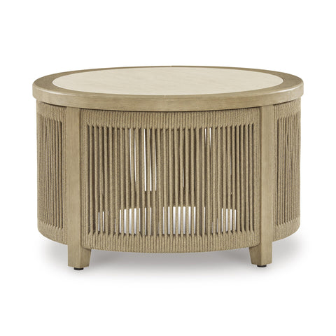  Signature Design by Ashley Spooners Cove PCP469-708 Round Cocktail Table IMAGE 2