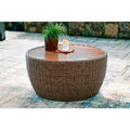  Signature Design by Ashley Double Point PCP503-708 Round Cocktail Table IMAGE 3
