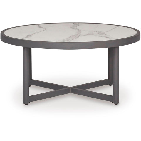  Signature Design by Ashley Ocean Beach PCP510-708 Round Cocktail Table IMAGE 2