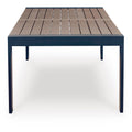  Signature Design by Ashley East Beach PCP587-625 Rectangular Dining Table with Umbrella Option IMAGE 3