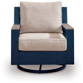  Signature Design by Ashley East Beach PCP587-821 Swivel Glider Chair with Cushion IMAGE 2