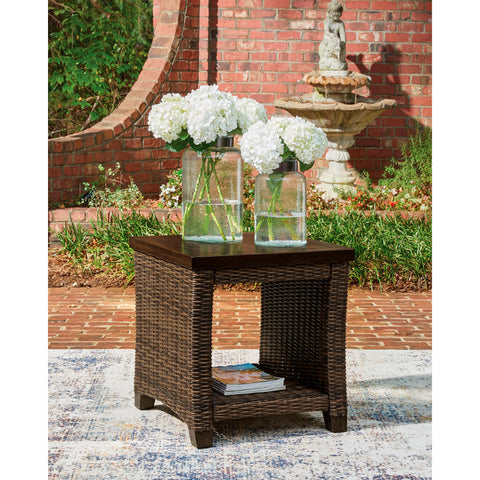  Signature Design by Ashley Monterey Point PCP760-702 Square End Table IMAGE 3