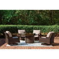  Signature Design by Ashley Monterey Point PCP760-776 Round Fire Pit Table IMAGE 6