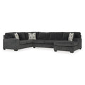  Signature Design by Ashley Hollyview Fabric 3 pc Sectional 1520566/1520534/1520517 IMAGE 1