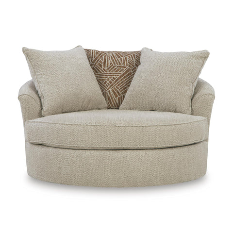  Benchcraft Steelwater Retreat Swivel Fabric Accent Chair 6670421 IMAGE 2