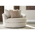  Benchcraft Steelwater Retreat Swivel Fabric Accent Chair 6670421 IMAGE 4