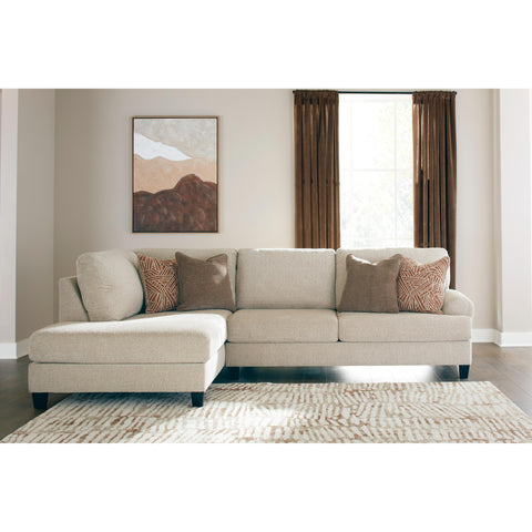  Benchcraft Steelwater Retreat Fabric 2 pc Sectional 6670416/6670467 IMAGE 2