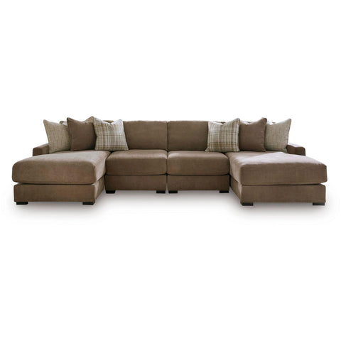  Benchcraft Camellia-Court 4 pc Sectional 6820716/6820717/6820746/6820746 IMAGE 1