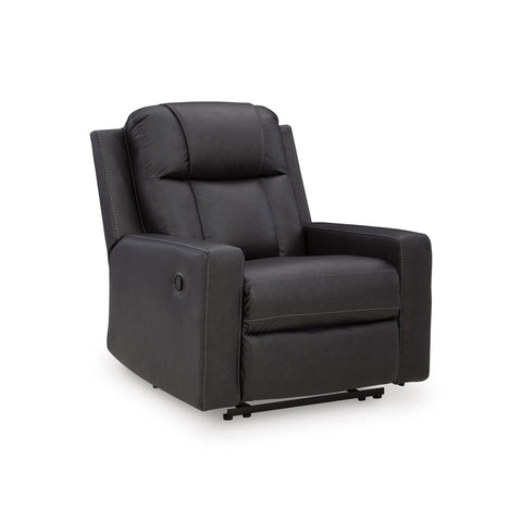  Benchcraft Mackmenville Leather Look Recliner with Wall Recline 7471329 IMAGE 1