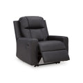  Benchcraft Mackmenville Leather Look Recliner with Wall Recline 7471329 IMAGE 2