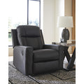  Benchcraft Mackmenville Leather Look Recliner with Wall Recline 7471329 IMAGE 5