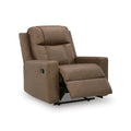  Benchcraft Mackmenville Leather Look Recliner with Wall Recline 7471429 IMAGE 2