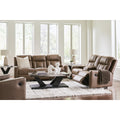  Benchcraft Mackmenville Reclining Leather Look Sofa 7471488 IMAGE 11