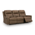  Benchcraft Mackmenville Reclining Leather Look Sofa 7471488 IMAGE 2