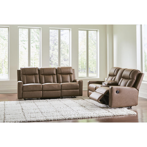  Benchcraft Mackmenville Reclining Leather Look Sofa 7471488 IMAGE 7