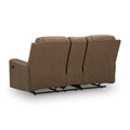  Benchcraft Mackmenville Reclining Leather Look Loveseat with Console 7471494 IMAGE 4