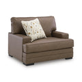  Benchcraft VillaCourt Stationary Leather Look Chair 7490923 IMAGE 1