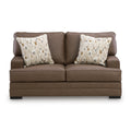  Benchcraft VillaCourt Stationary Leather Look Loveseat 7490935 IMAGE 2