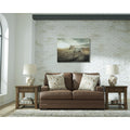  Benchcraft VillaCourt Stationary Leather Look Loveseat 7490935 IMAGE 4
