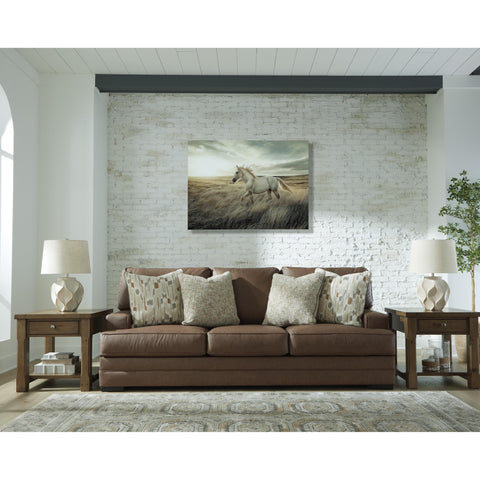  Benchcraft VillaCourt Stationary Leather Look Sofa 7490938 IMAGE 4