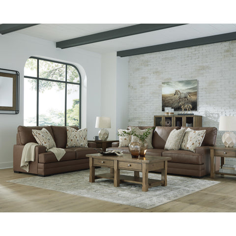  Benchcraft VillaCourt Stationary Leather Look Sofa 7490938 IMAGE 6