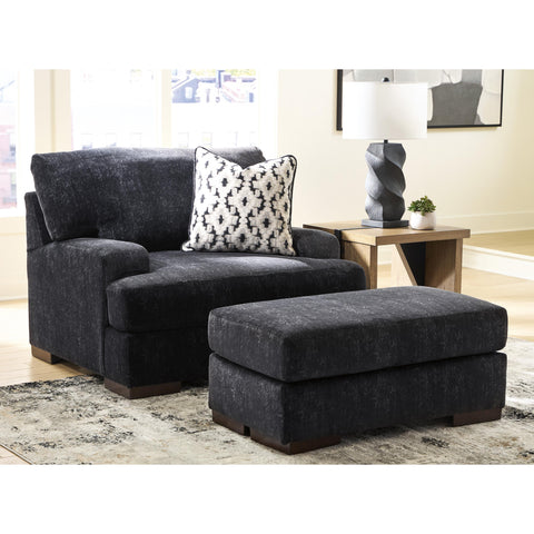  Benchcraft Whitmore Manor Fabric Ottoman 8040414 IMAGE 4