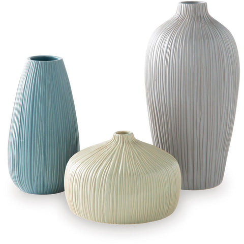  Signature Design by Ashley Eiderman A2000913 Vase Set IMAGE 1