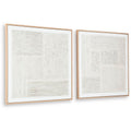  Signature Design by Ashley Andorfield A8000517 Wall Art Set IMAGE 1