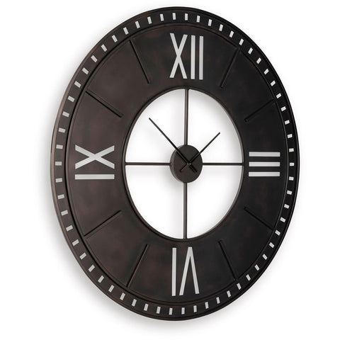  Signature Design by Ashley Lytle A8010453 Wall Clock IMAGE 1