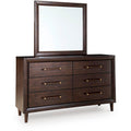  Benchcraft Dantenton 6-Drawer Dresser with Mirror B611-31/B611-36 IMAGE 1