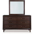  Benchcraft Dantenton 6-Drawer Dresser with Mirror B611-31/B611-36 IMAGE 2