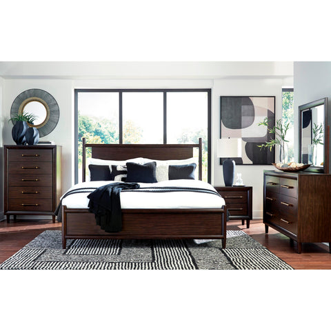  Benchcraft Dantenton Queen Panel Bed B611-181/B611-99 IMAGE 6