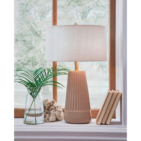  Signature Design by Ashley Dellner Table Lamp L100854 IMAGE 2