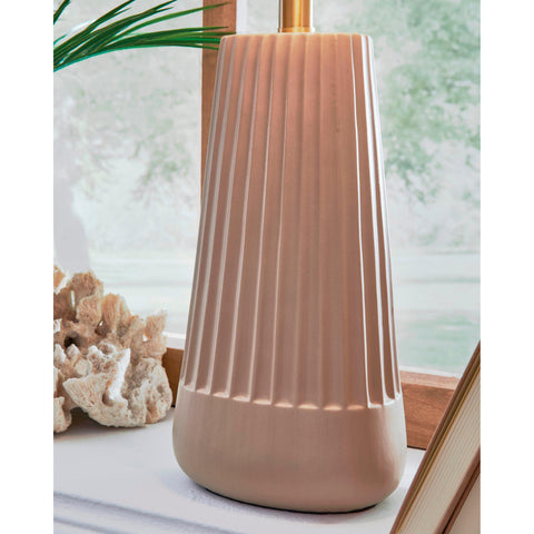  Signature Design by Ashley Dellner Table Lamp L100854 IMAGE 3