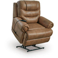  Signature Design by Ashley Revived and Restored Leather Look Lift Chair with Heat PC8240712 IMAGE 3