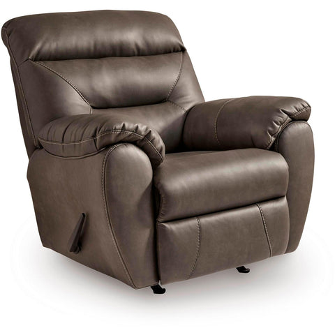  Signature Design by Ashley Elksworth Rocker Leather Look Recliner PC8400325 IMAGE 1